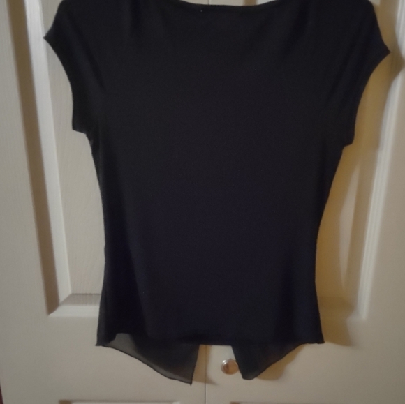 Bryer California Size Medium Double Layer Blouse Shirt Top - Picture 7 of 7